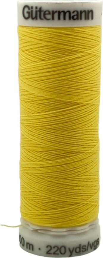 Guetermann #100 Polyester Thread 200 m, 852 - Yellow Yellow (852)