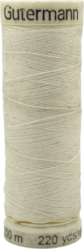 Guetermann #100 Polyester Thread 200 m, 800 - White White (800)