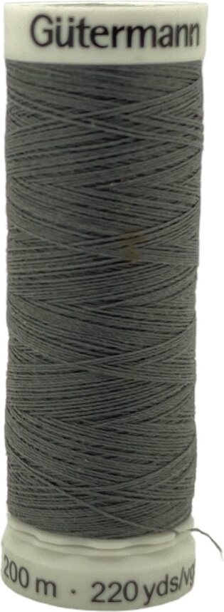 Guetermann #100 Polyester Thread 200 m, 701 - Dark grey Dark grey (701)