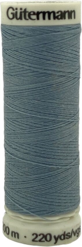 Guetermann #100 Polyester Thread 200 m, 64 - Light Grey Blue Light Grey Blue (64)