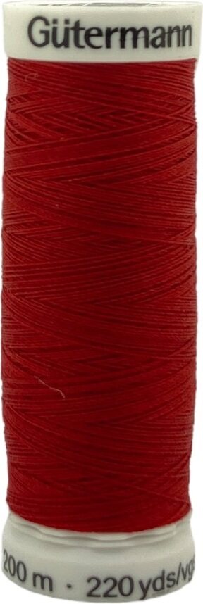 Guetermann #100 Polyester Thread 200 m, 46 - Dark red Dark red (46)
