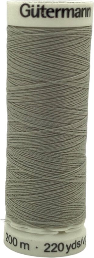 Guetermann #100 Polyester Thread 200 m, 38 - Light Grey Light Grey (38)