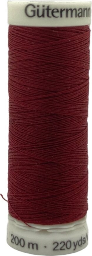 Guetermann #100 Polyester Thread 200 m, 369 - Wine Red Wine Red (369)