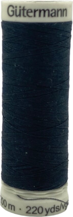 Guetermann #100 Polyester Thread 200 m, 339 - Blue Black Blue Black (339)