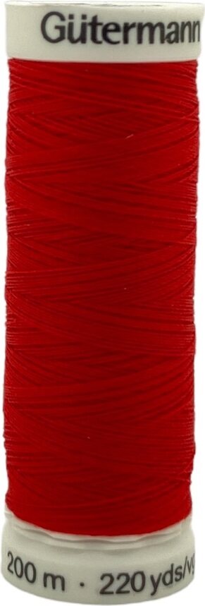 Guetermann #100 Polyester Thread 200 m, 156 - Bright Red Bright Red (156)