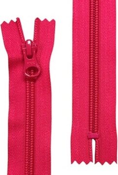 5C Closed-End Coil Zipper, 20 cm, Pink, Natulon® Pink