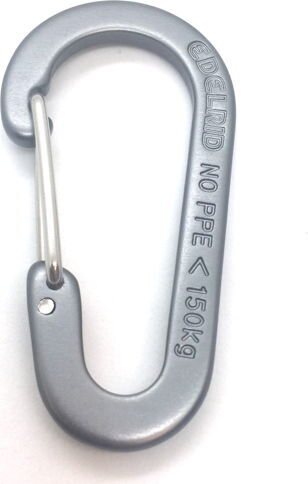 Micro 3 Wiregate Accessory Carabiner 62 mm, Grey Grey