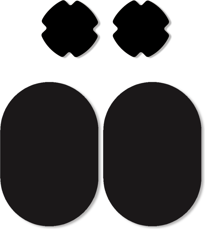 Stretch Vaatelaastari korjauspaikat, Musta Musta