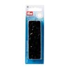 Muovinepparit 12,4 mm, Musta, 30 nepparia, Prym 393105