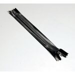 AquaGuard® 3C Water-Resistant Closed-End Coil Zipper, 15 cm, Black, Natulon® (Recycled Polyester)
