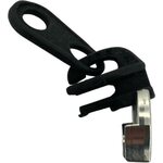 Reverse Non-Lock Repair Slider for 3C Closed-End Coil Zipper (also for AquaGuard® 3C), Matt Black