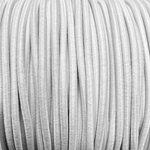 3 mm Stretch Cord, White