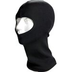 Merino Balaclava, Black, One size, 16.5 µm Merinowool (190 g/m²)