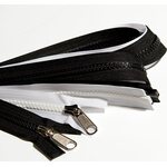 VISLON® 10VF Separating Tooth Zipper, 500 cm, Black