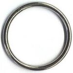 Teräsrengas 28 mm hitsattu, ruostumatonta terästä, Teräs