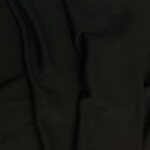 Merino Wool Fabric 16.5 Micron 135cm Mulesing Free, Black (5087)