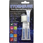 Stormsure Flexible Repair - joustava korjausliima, Kirkas, Paketti jossa kolme 5 gramman tuubia, sis. kertakäyttösuojakäsineet