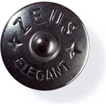 Non-Sew Jeans Trouser Button, Black, 10 pcs, Prym 331110