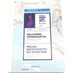 Pallas Backcountry Ski Guide Map, Second revision with Lommoltunturi included.