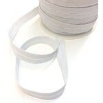 Buttonhole Elastic 10-18 mm, White, 18 mm