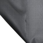 Woven UHMWPE fabric, 130 g/m², TPU coated, Black (7290)