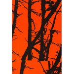 Tree Camo WPB 120 g/m², Visibility Orange / Black (7398)