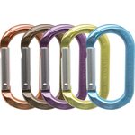 Mini-0 Wiregate Accessory Carabiner, Orange