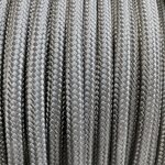 PES Cord naru 4-8 mm, 6 mm, Musta