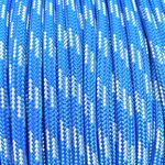 PES Cord 4 to 8 mm, 7 mm, Blue/White
