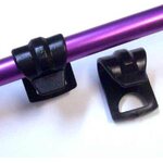 Tent Pole Hook, Black, 9.5 to 11 mm, Woojin L0027