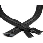 VISLON® 5VS Separating Tooth Zipper, Wide Tape, 75 cm, Top slider differs from picture, Natulon® (Recycled Polyester)