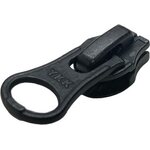 Autolock Bottom Slider for AquaGuard® 5C Two-Way Separating Coil Zipper, Matt Black, YKK 5CN DAG7B