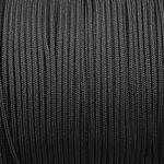 Minicord 275 Type I Polyester Cord 2.2 mm, Black (10016)