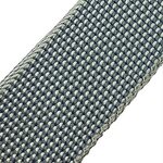 Strong Gross Grain Tape/Edge Binding PES 20mm IRR, Greyish green, NIR compliant (natural colors also when viewed through night vision devices)