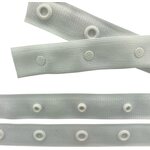 SOFIX®-TW Snap Tape, Snaps in 3 cm intervals, White