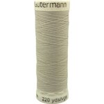 Guetermann #100 Polyester Thread 200 m, 8 - Grey White