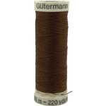 Guetermann #100 Polyester Thread 200 m, 694 - Brown