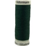 Guetermann #100 Polyester Thread 200 m, 472 - Dark Green