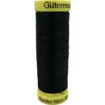 Guetermann Maraflex #120 Stretch thread 100 m, 000 - Black