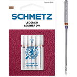 Leather Machine Needles, 100/16, DH - Straight Stitching Line
