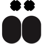 FabPatch Stretch Repair Patches, Black