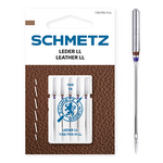 Leather Machine Needles, 100/16, LL - Angled Stitching Line