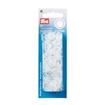 Plastic Snaps 12.4 mm, Transparent, 30 snaps, Prym 393198