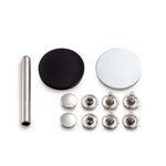 Prym Tubular Rivets for 3 to 4 mm thickness 20 pcs