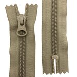5C spiraaliumpiketju, 20 cm, Khaki harmaa(896), Natulon® (Recycled Polyester)