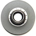Glue On Flexible Base Snap, SNAD, Stud, Clear, Clear, 25 mm, Stud/Male, especially for curved surfaces