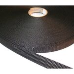 Webbing 50 mm PES, Black