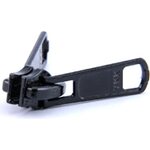 Double Pull Autolock Slider for 5C Coil Zipper, Black, YKK 5CN DXL