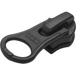 Autolock Slider for 5C Coil Zipper, Matt Black, YKK 5CN DA8LHD X6