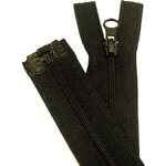 3C spiraaliavoketju, 800 cm, Musta, Natulon® (Recycled Polyester)